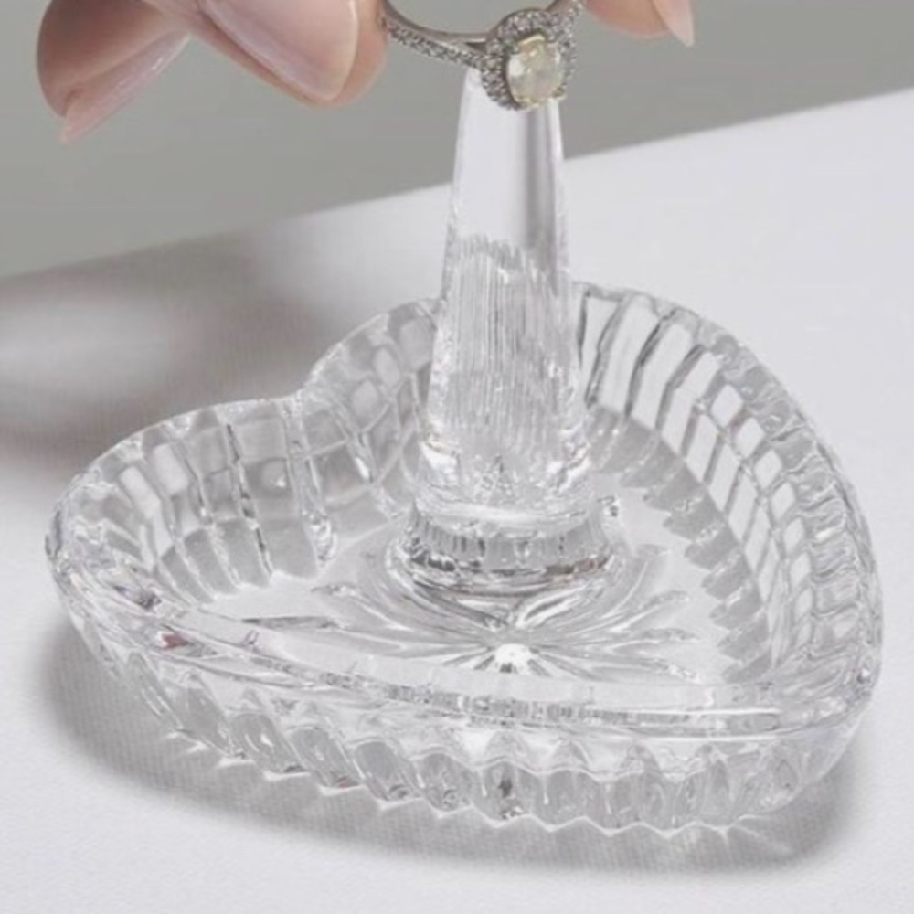 Waterford Crystal Heart Ring Holder, 3 in. - Picture 5 of 5